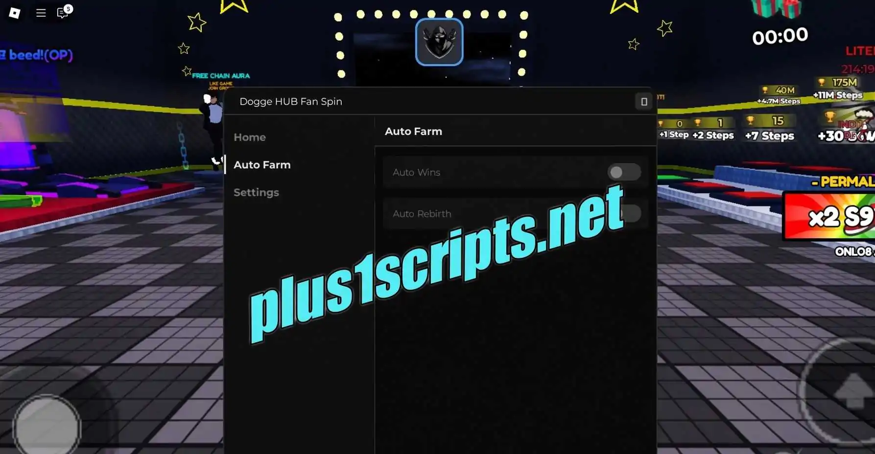 +1 Fan per Step Scripts Scripts