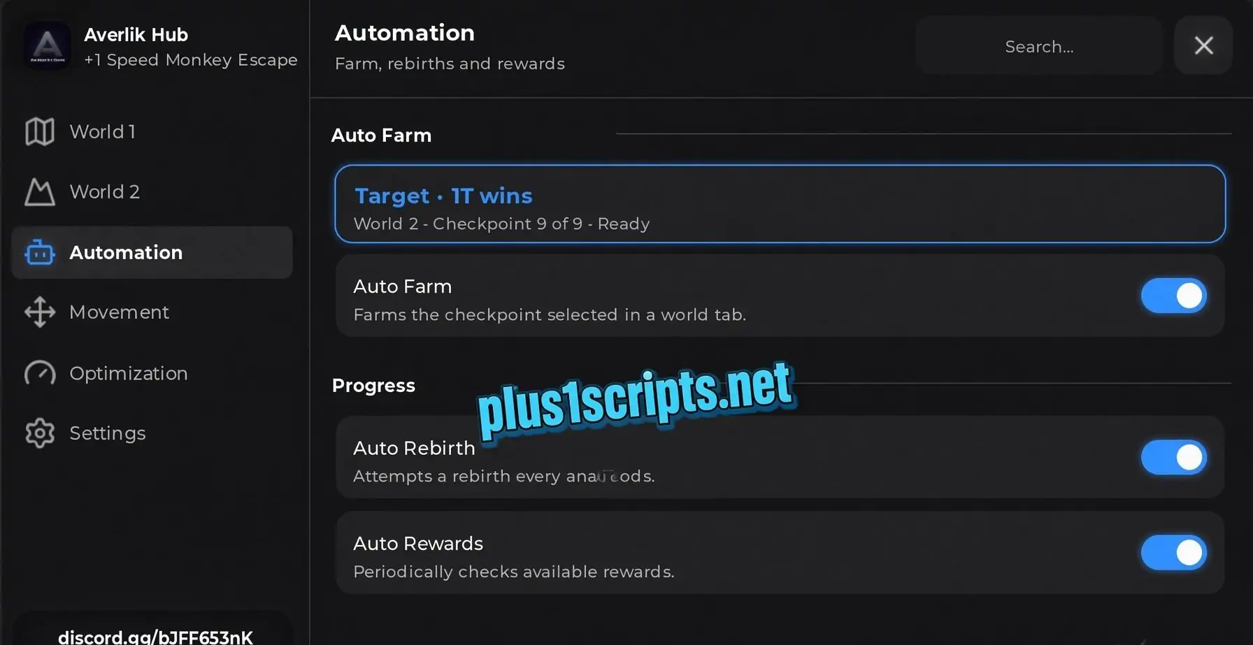 +1 Speed Monkey Escape Script | Averlik Hub | Best Auto Farm GUI