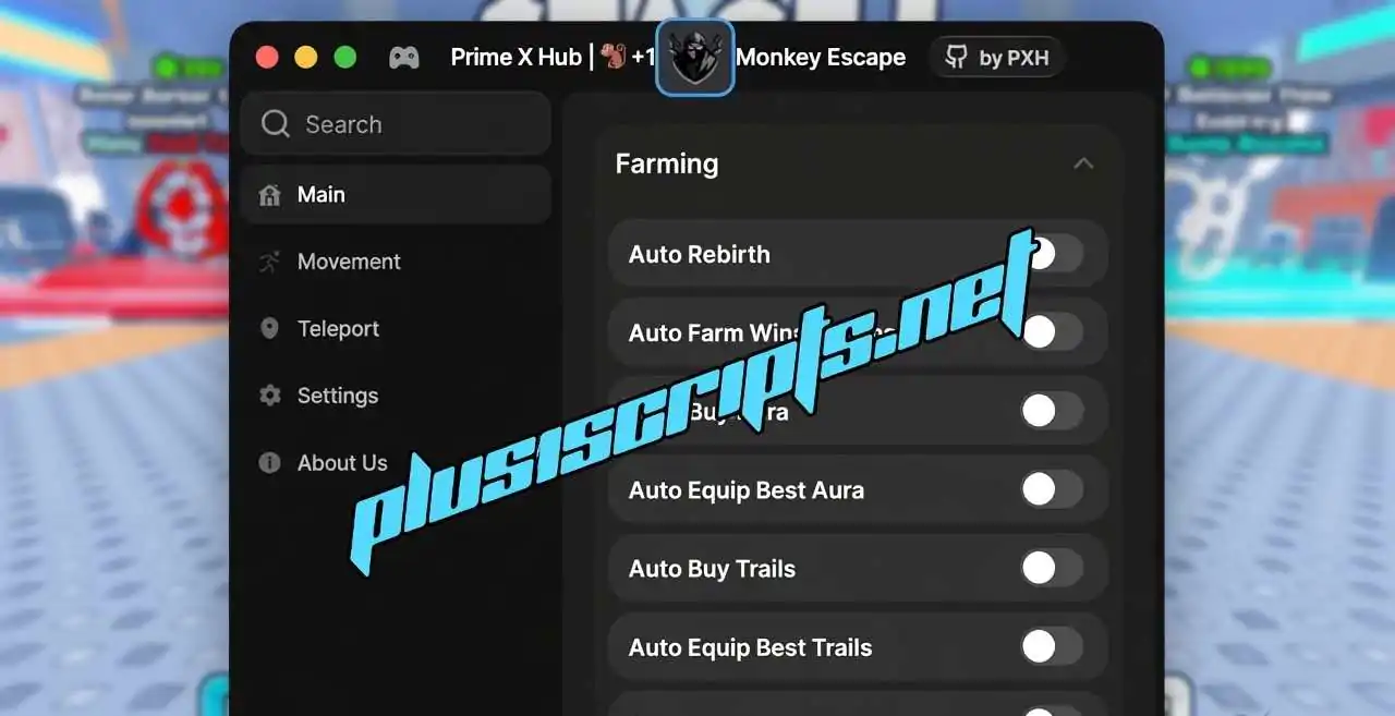 +1 Speed Monkey Escape Script | Prime X Hub | AUTO FARM
