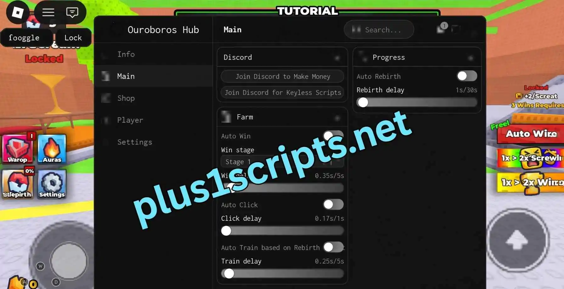 +1 Scream Per Click Scripts Scripts