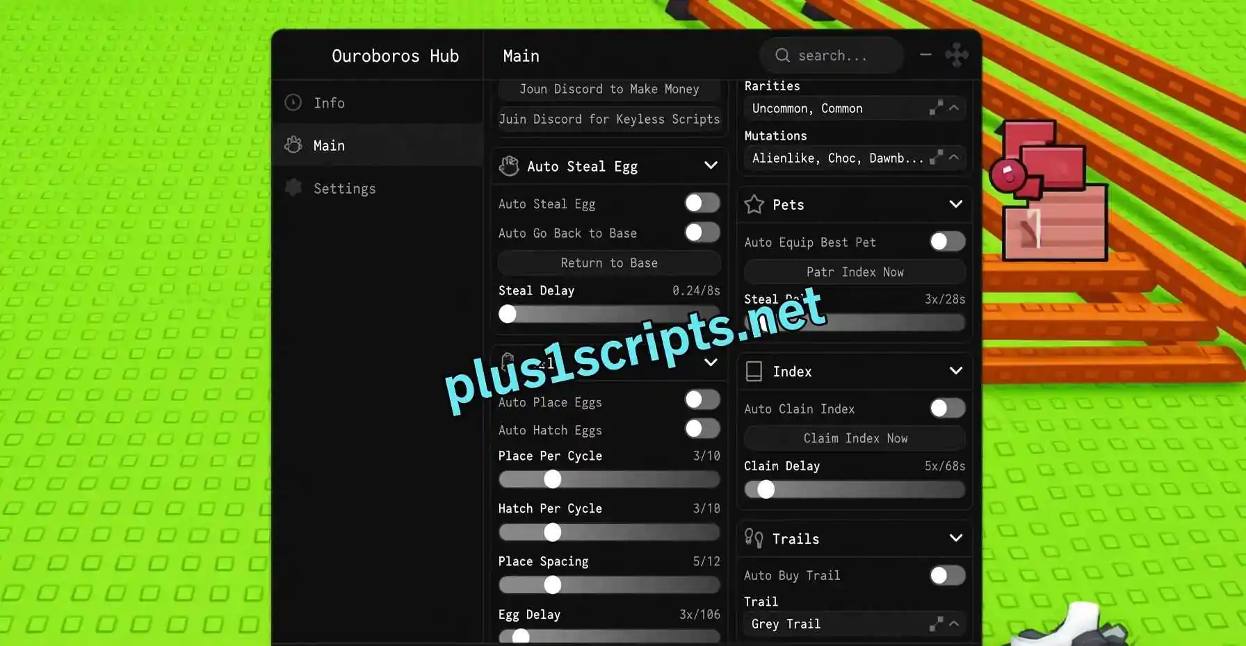 Steal an Egg Script | Ouroboros Hub [No Key] | Auto Steal Egg