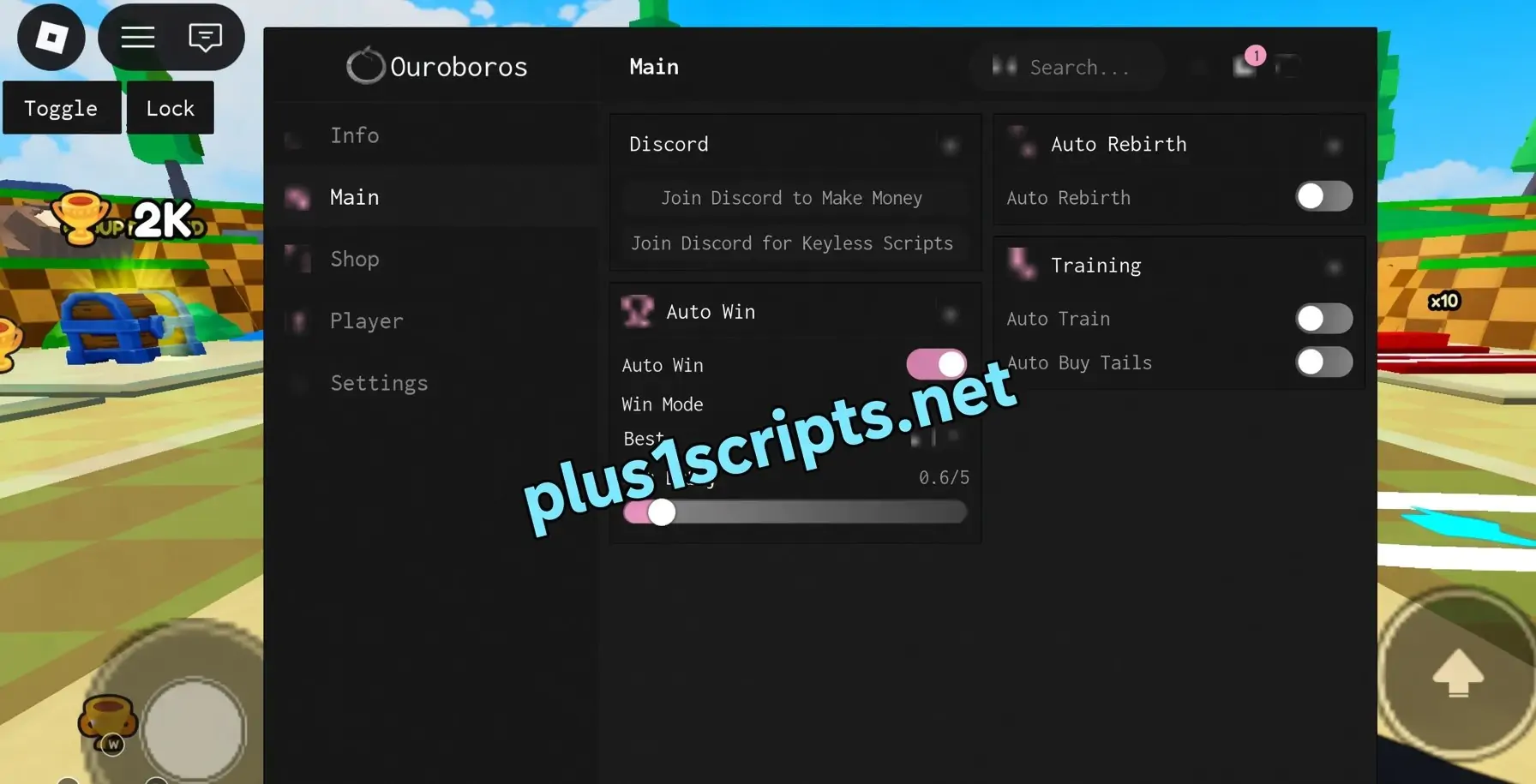 [KEYLESS ]+1 Speed Squirrel Escape Script | Ouroboros Hub | Auto Win