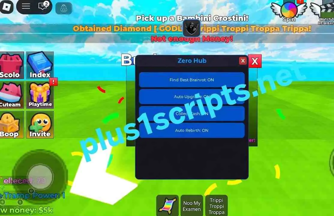 +1 Skate for Brainrots Scripts Scripts