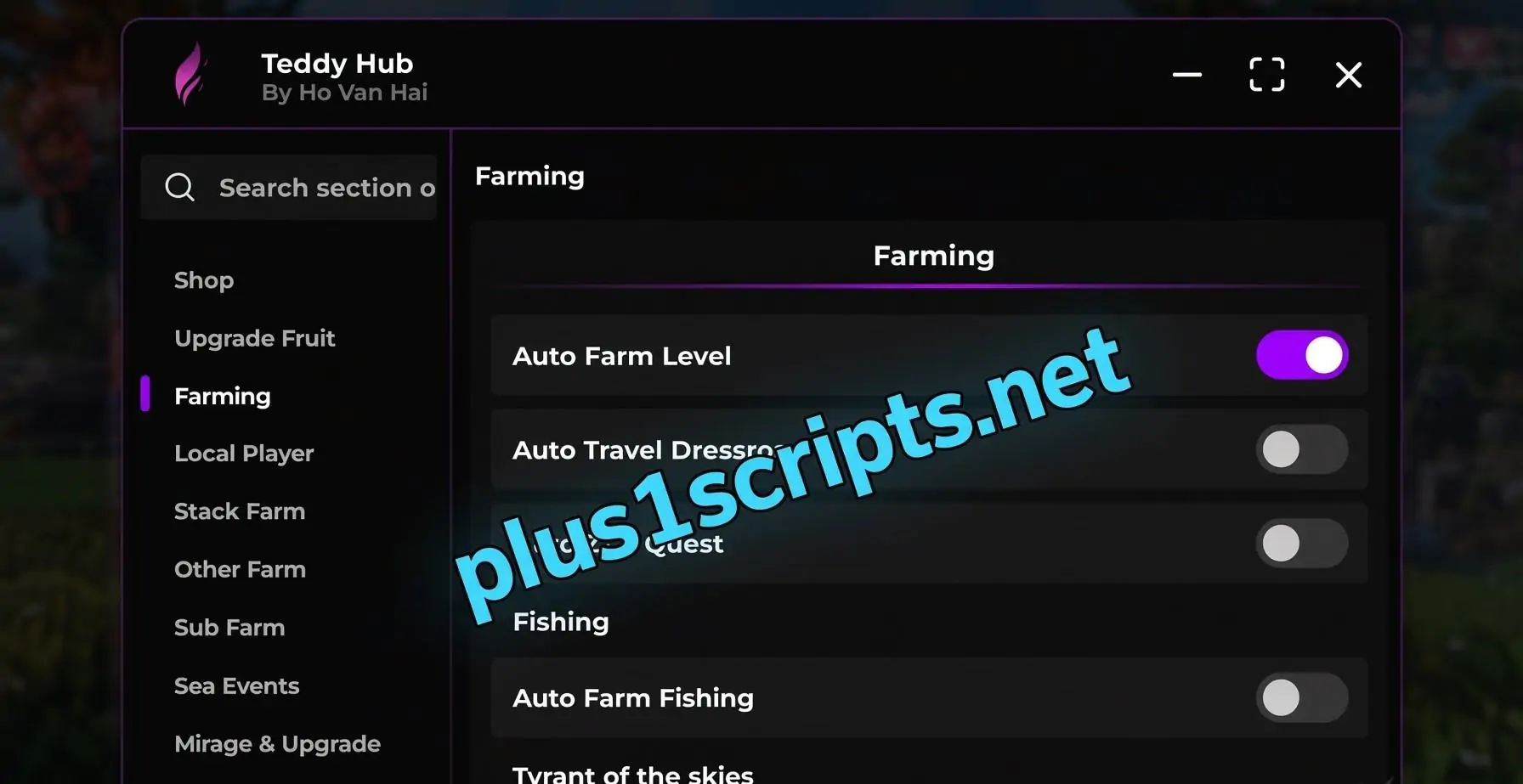 Teddy Hub Blox Fruits Script | Auto Kill, Instant Teleport, Auto Trade
