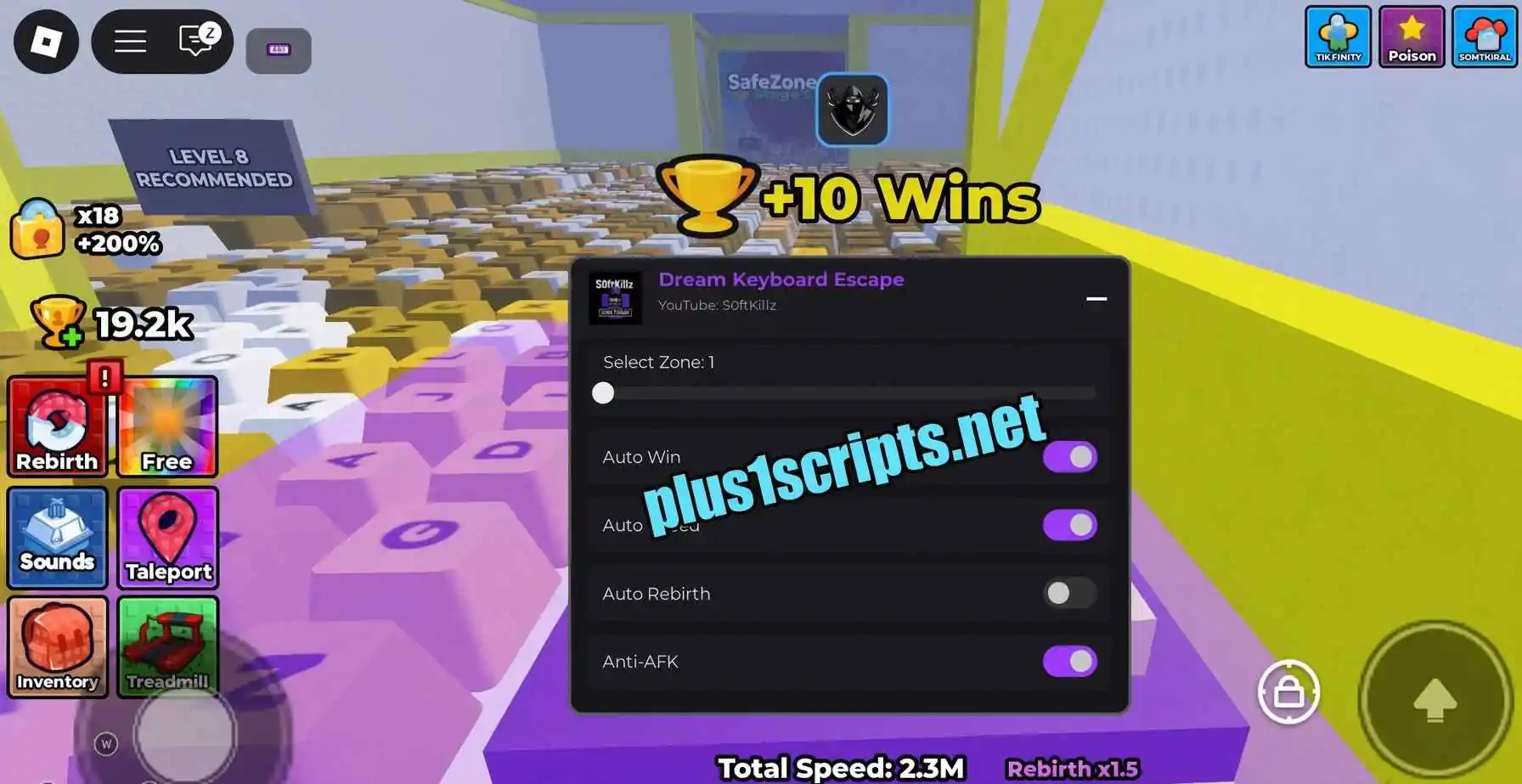 Dream Keyboard Escape Script | S0ftKillz [No Key] | Auto Win