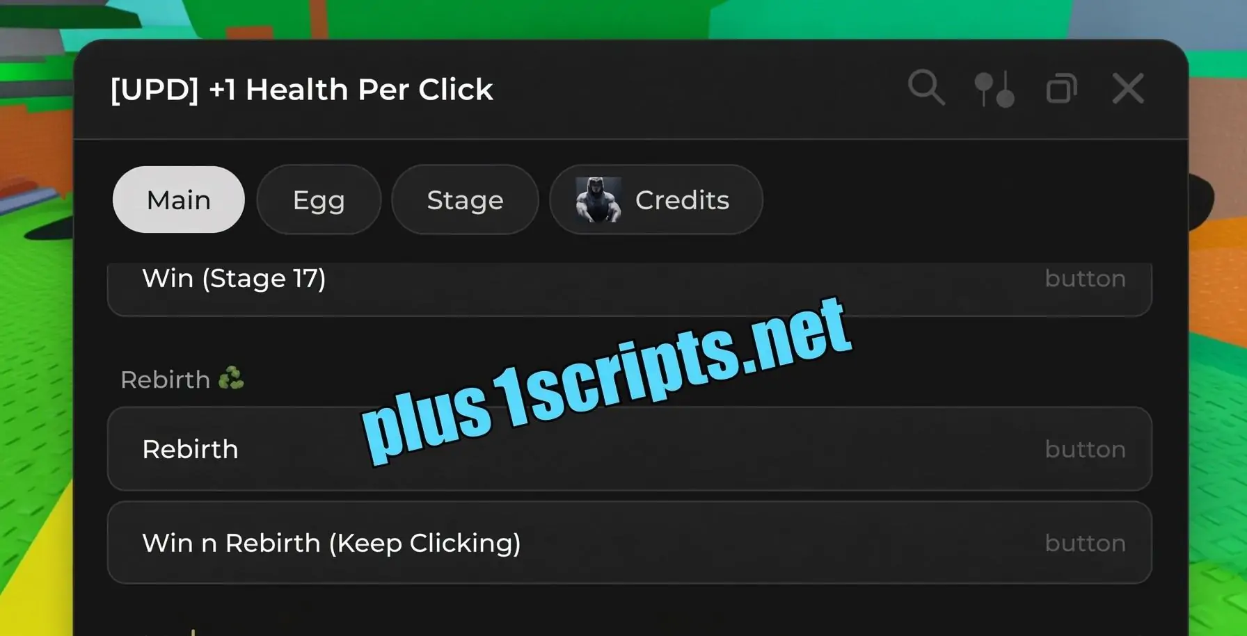 +1 Health Per Click Script | KhSaeed90 | INFINITE WINS