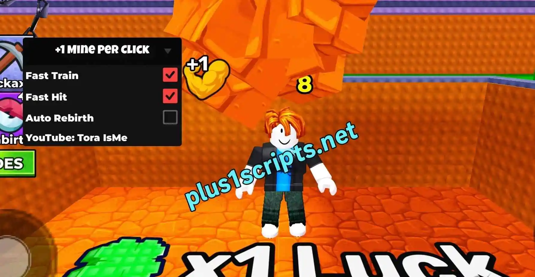 +1 Mine Per Click ⛏️Scripts Scripts
