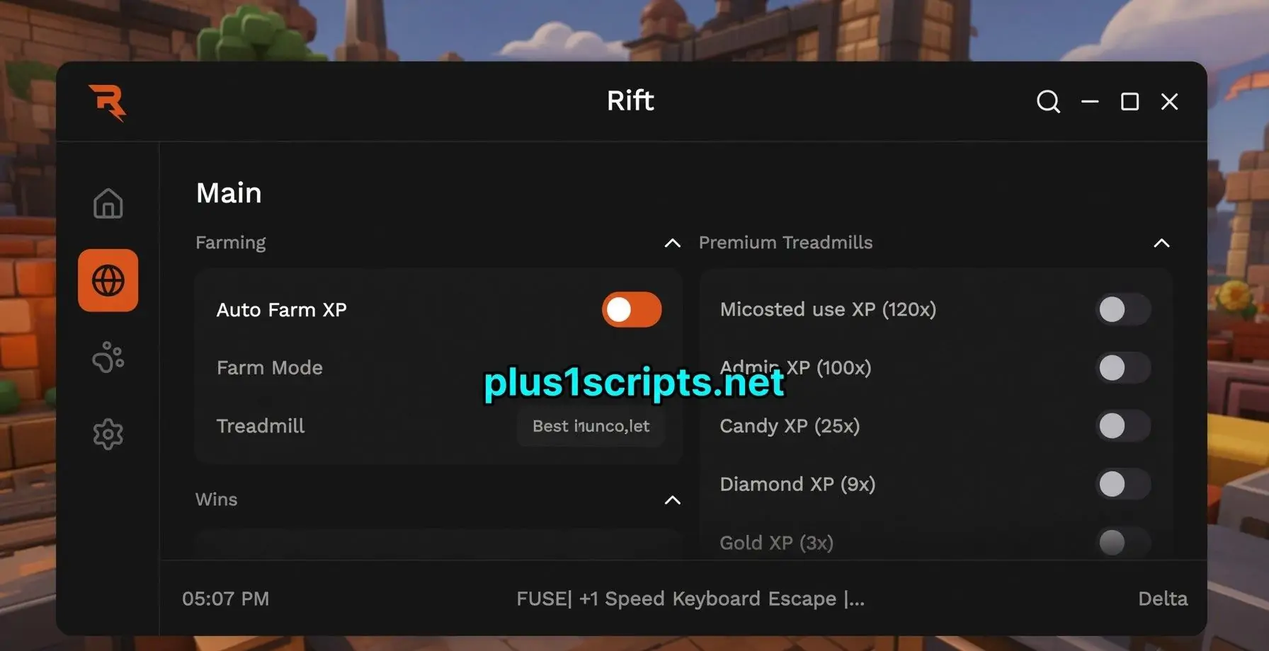 +1 Speed Keyboard Escape Script | Rift Hub | Auto Win Farm