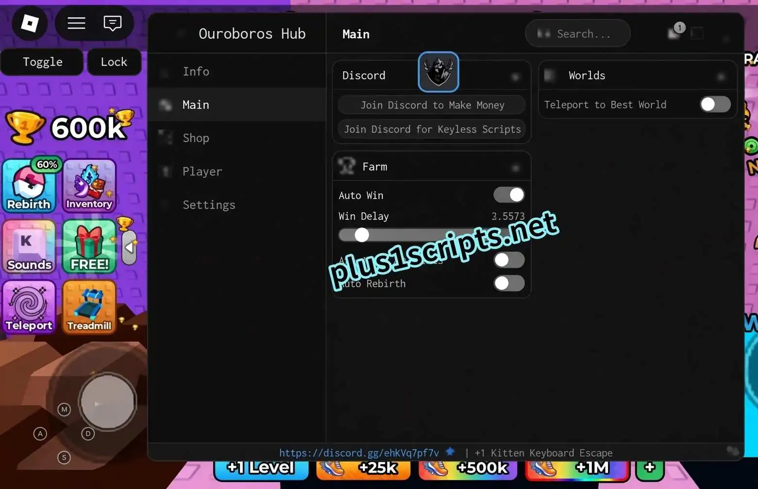 +1 Kitten Keyboard Escape Script | Ouroboros Hub [NO KEY] | Auto Win