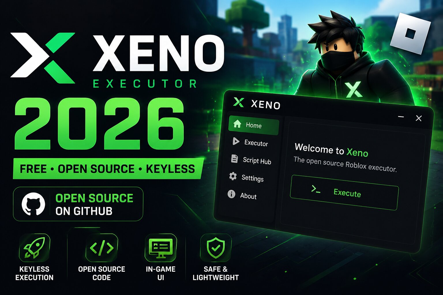 Xeno Executor 1.3.60 - 100% Free & Keyless Windows Executor 2026