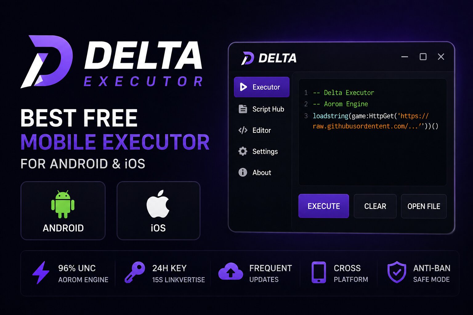 Delta Executor v2.731 - #1 Roblox Executor For Android & iOS [2026]